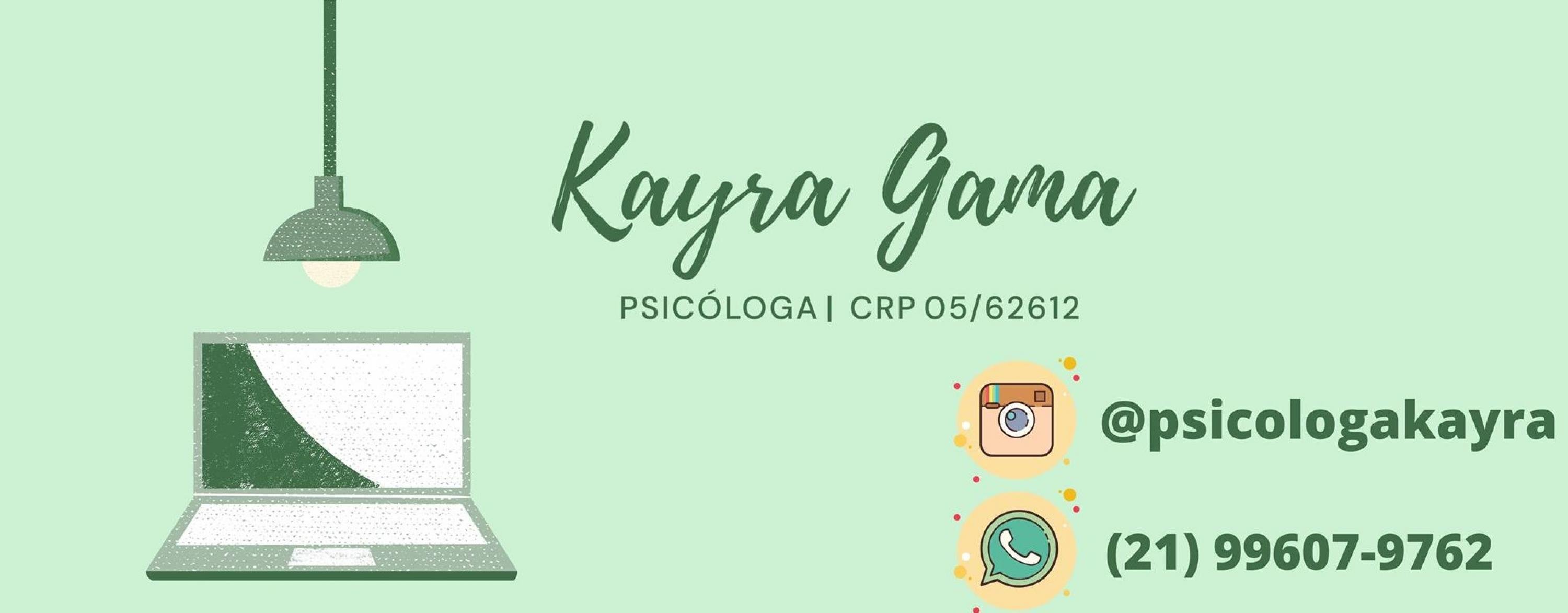 Perfil do usuário Foto de capa Kayra Gama