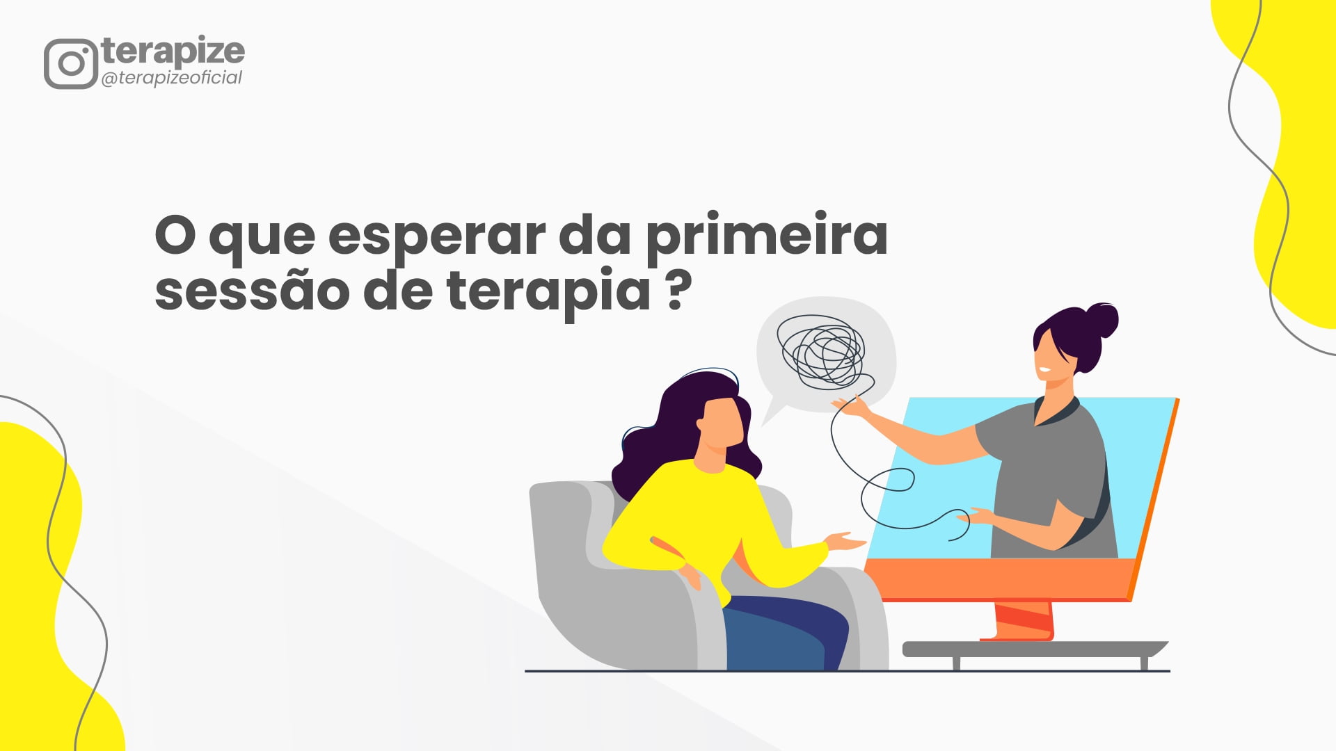 primeira sessão de terapia